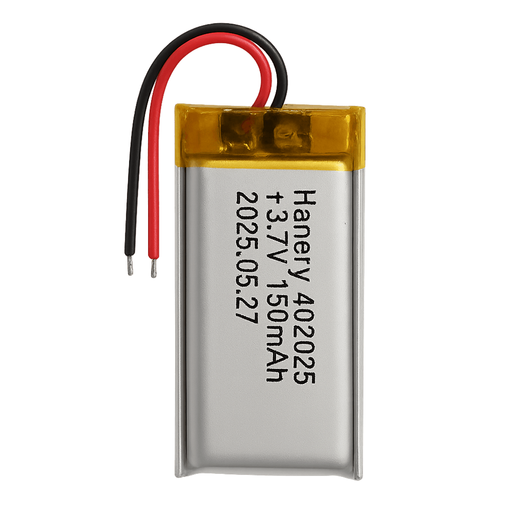 3.7V 150 mAh Lithium Battery 402025
