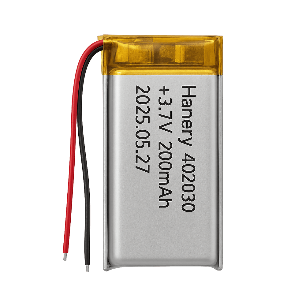 3.7V 200 mAh Lithium Batteries 402030