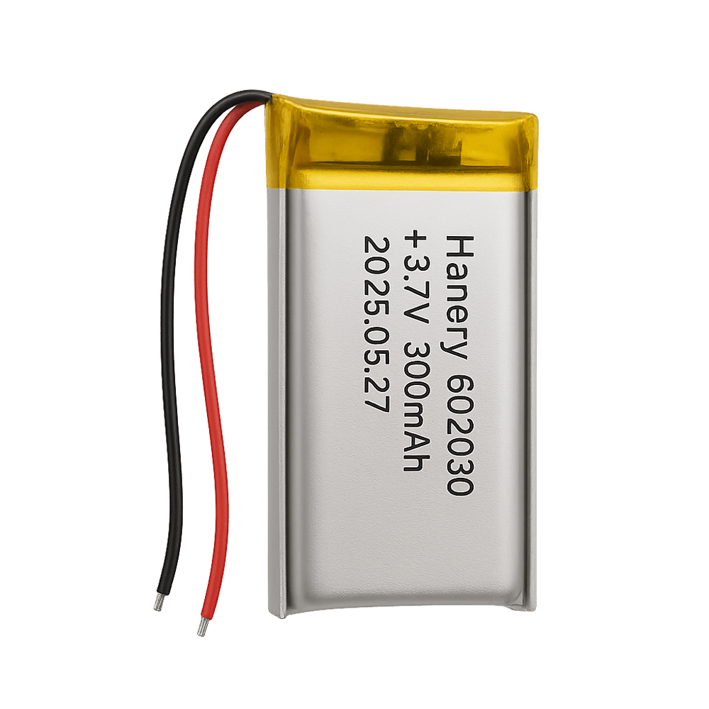 3.7V 300 mAh Lithium Batteries 602030