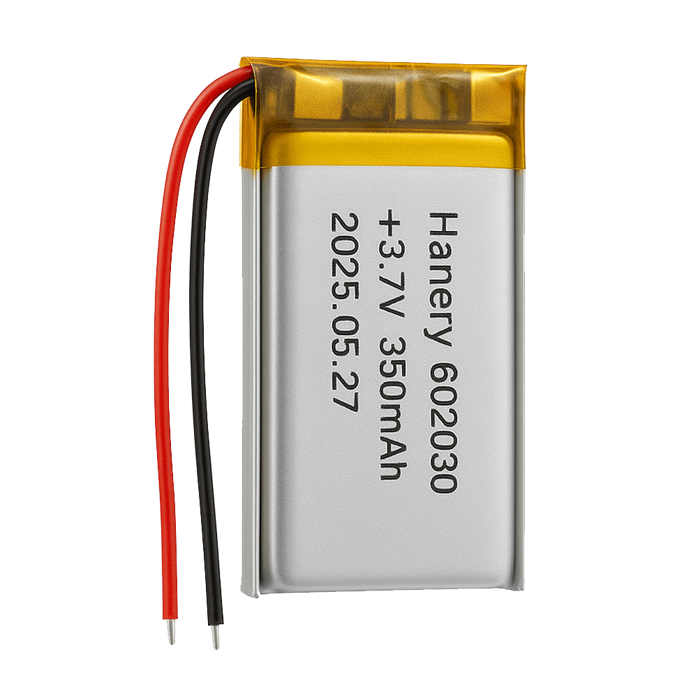 3.7V 350 mAh Lithium Batteries 602030