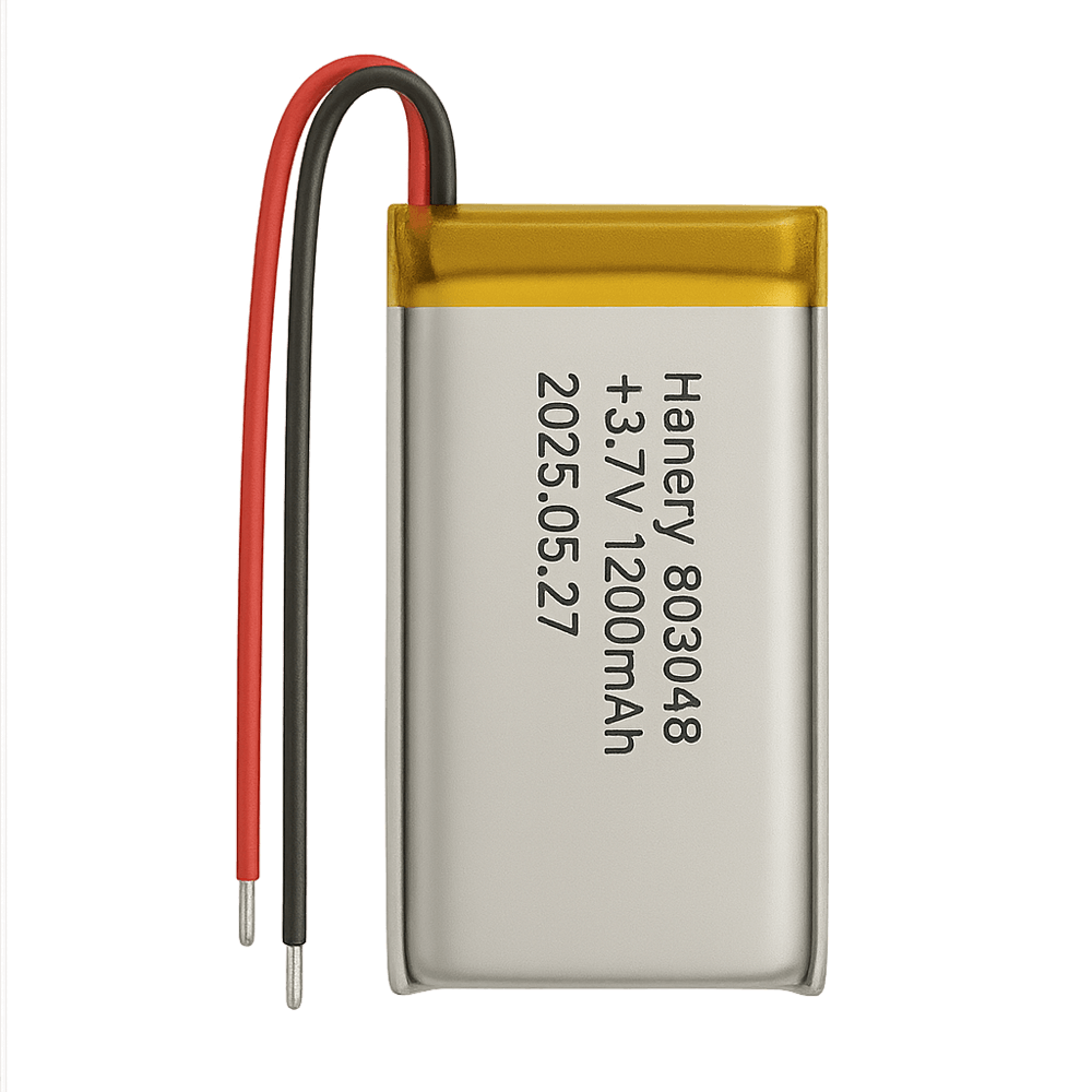 3.7V 1200 mAh Lithium Batteries 803048