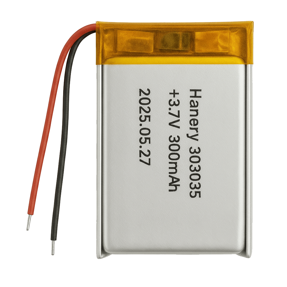 3.7V 300 mAh Lithium Batteries 303035