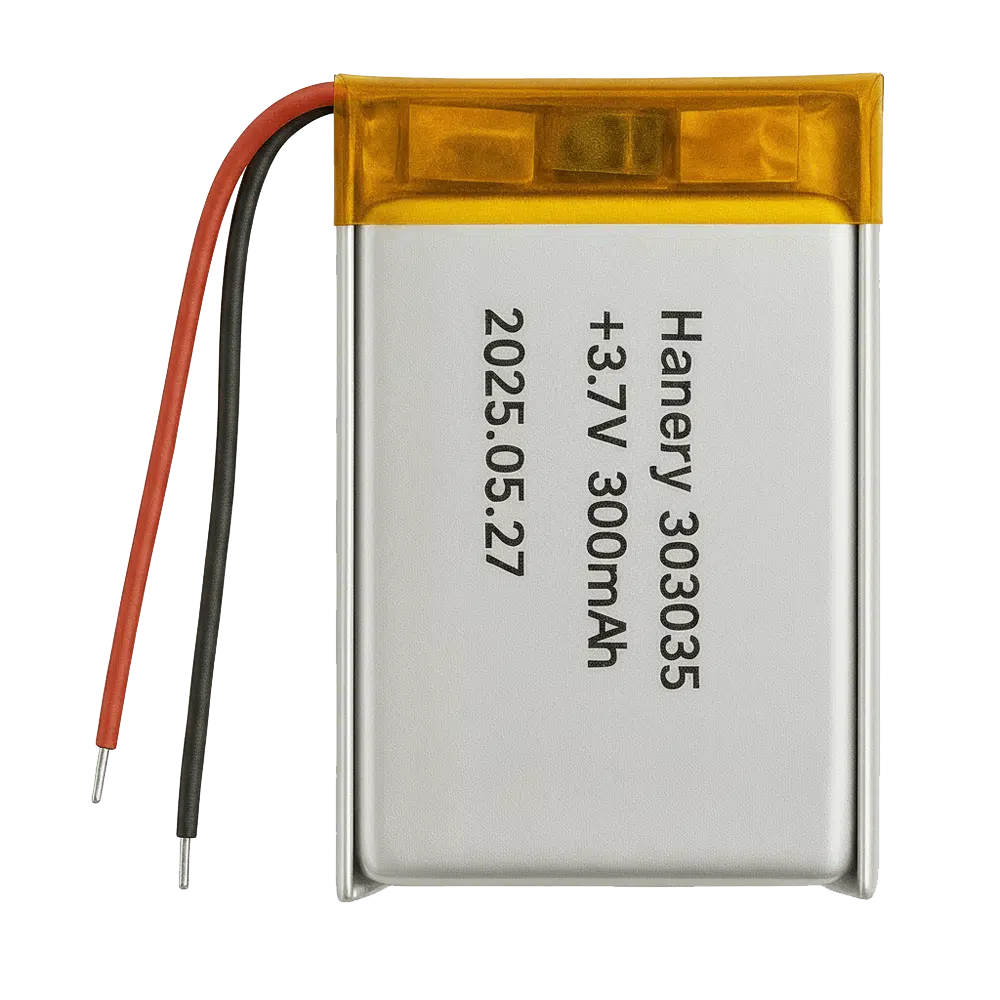 3.7V 300 mAh Lithium Batteries 303035