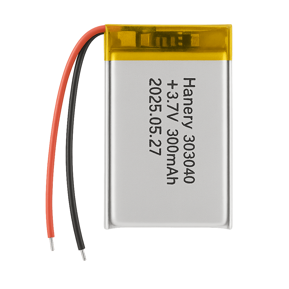 3.7V 300 mAh Lithium Batteries 303040