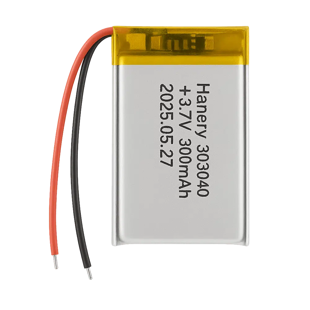 3.7V 300 mAh Lithium Batteries 303040