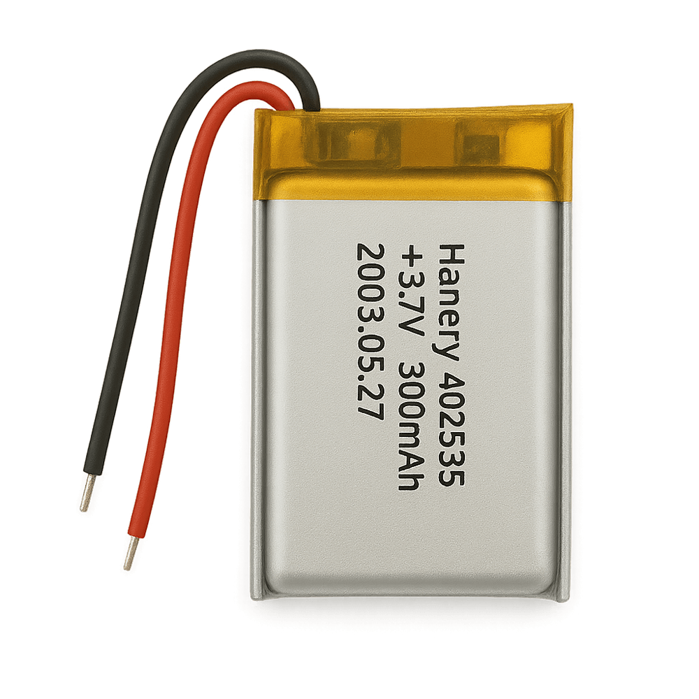 3.7V 300 mAh Lithium Batteries 402535