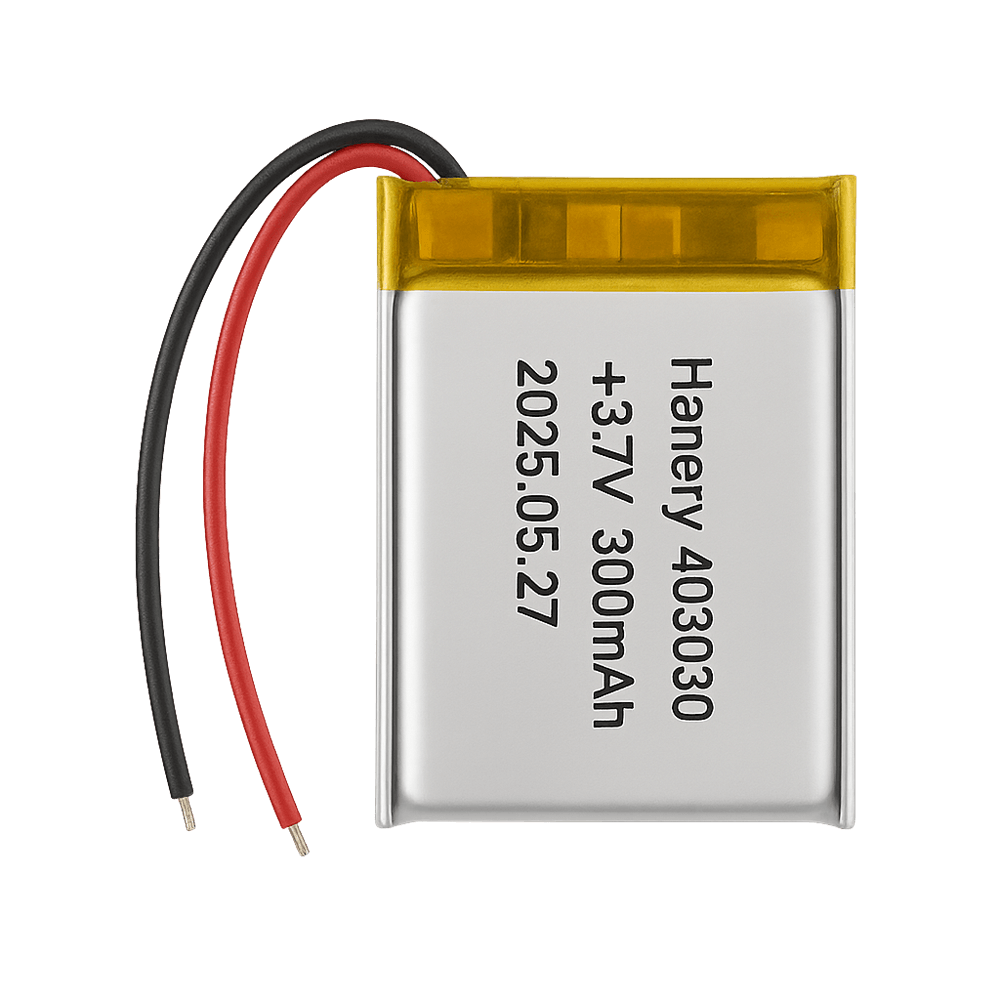 3.7V 300 mAh Lithium Batteries 403030