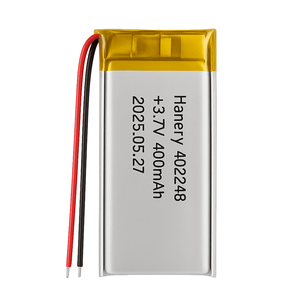 3.7V 400 mAh Lithium Batteries 402248