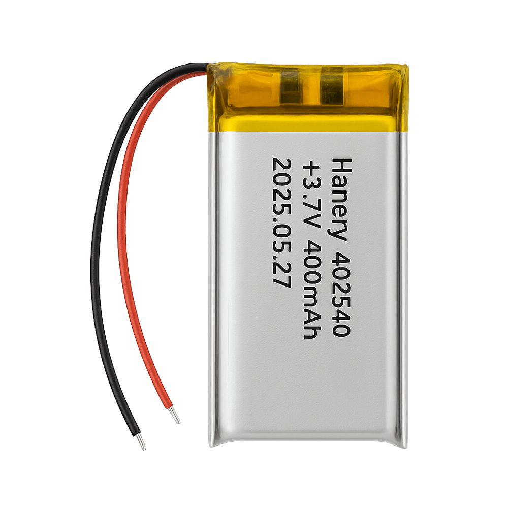 3.7V 400 mAh Lithium Batteries 402540
