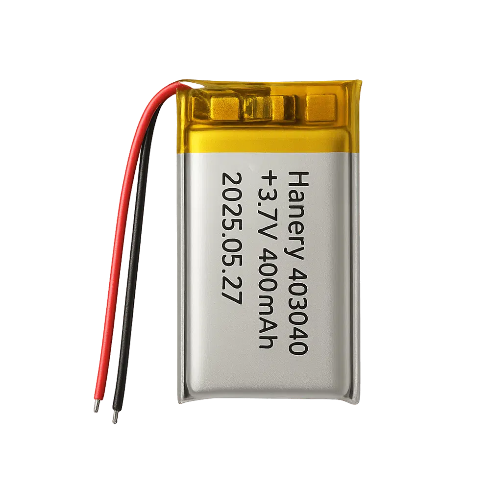 3.7V 400 mAh Lithium Batteries 403040