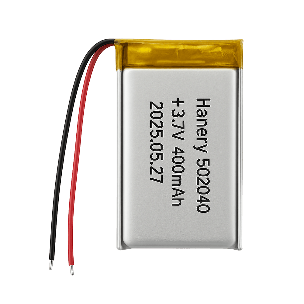 3.7V 400 mAh Lithium Batteries 502040