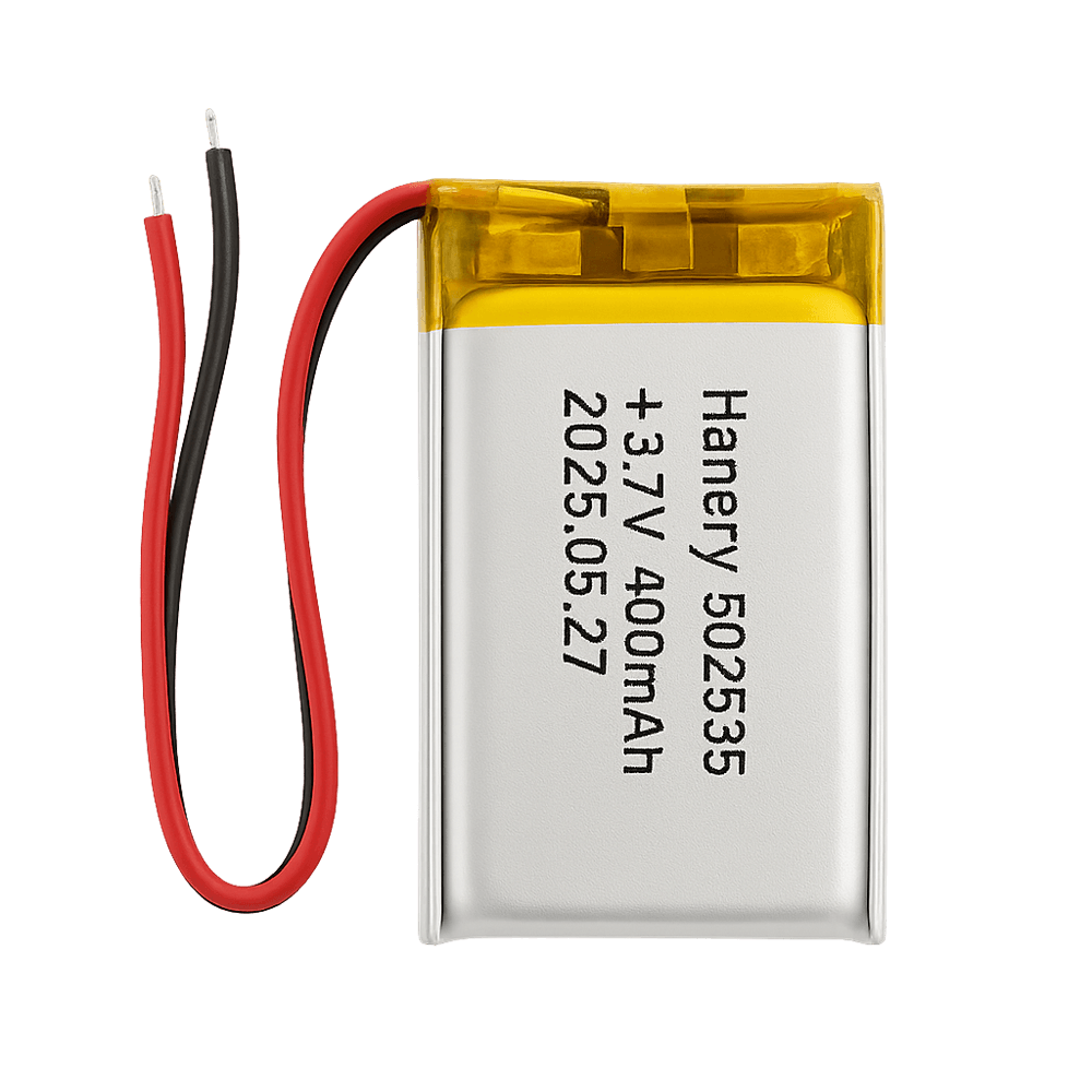 3.7V 400 mAh Lithium Batteries 502535