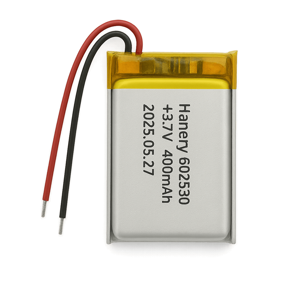 3.7V 400 mAh Lithium Batteries 602530