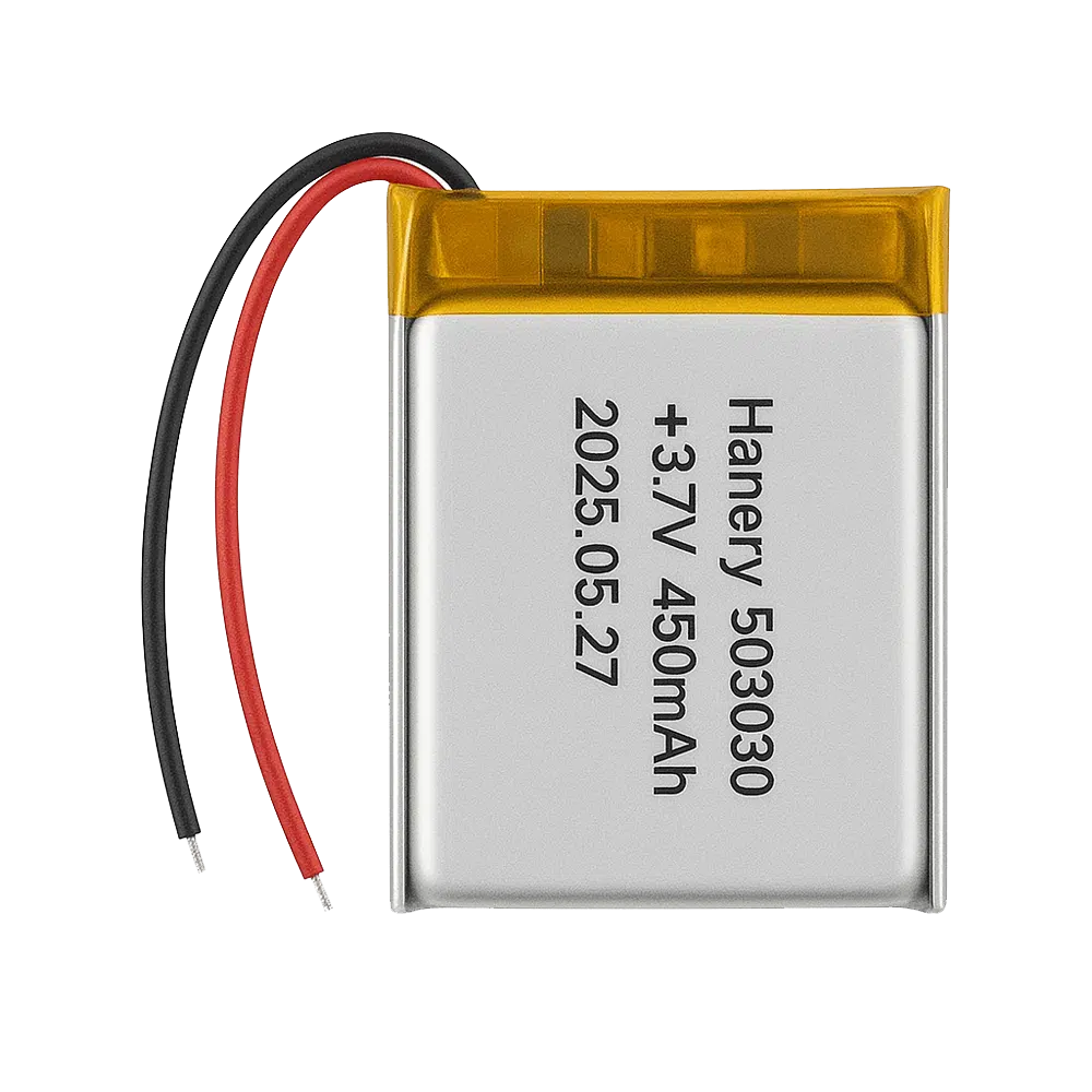 3.7V 450 mAh Lithium Batteries 503030