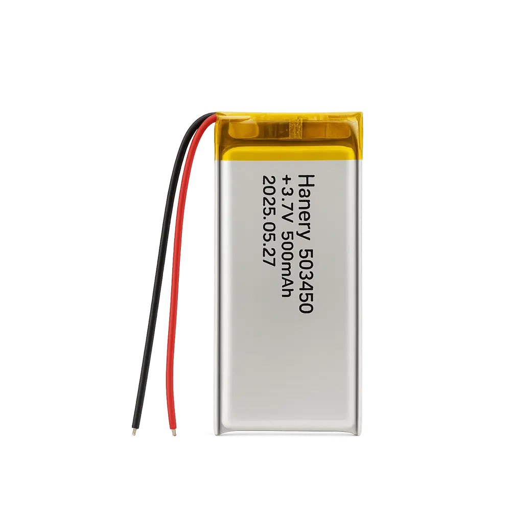 3.7V 500 mAh Lithium Batteries 303450