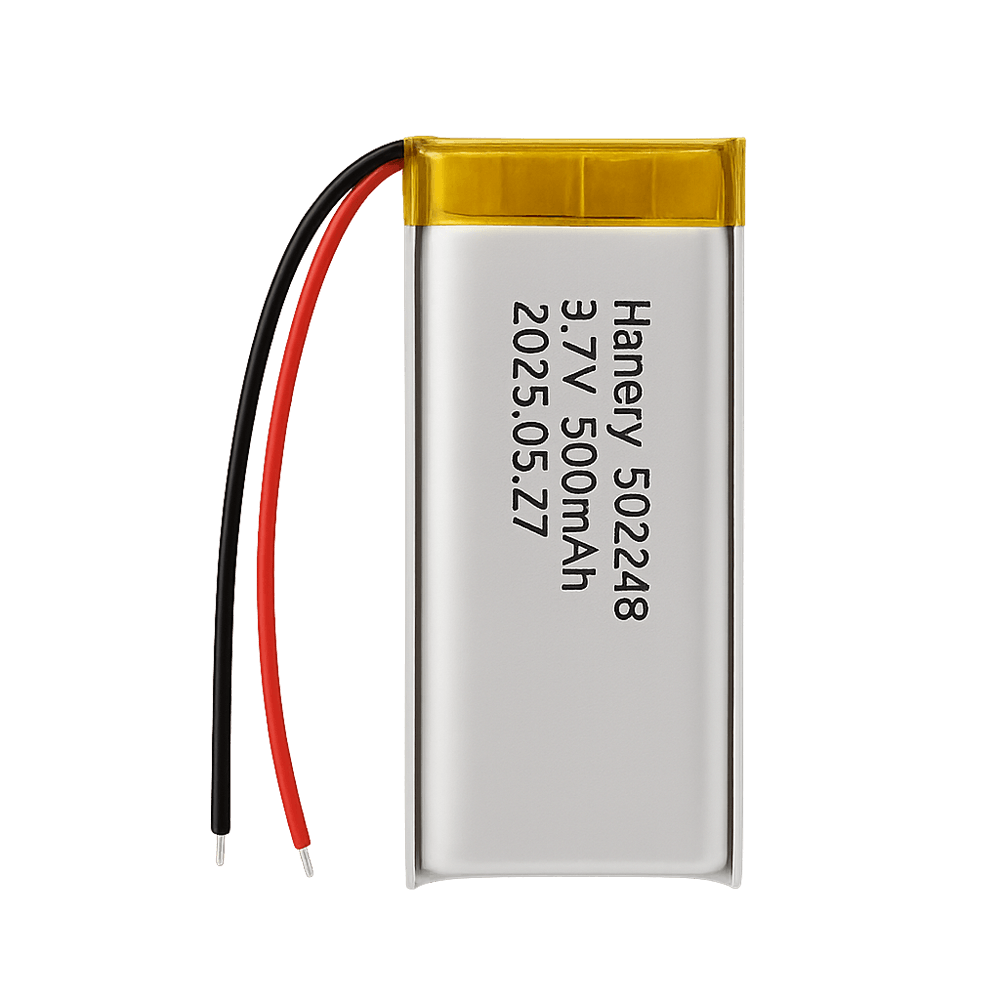 3.7V 500 mAh Lithium Batteries 502248