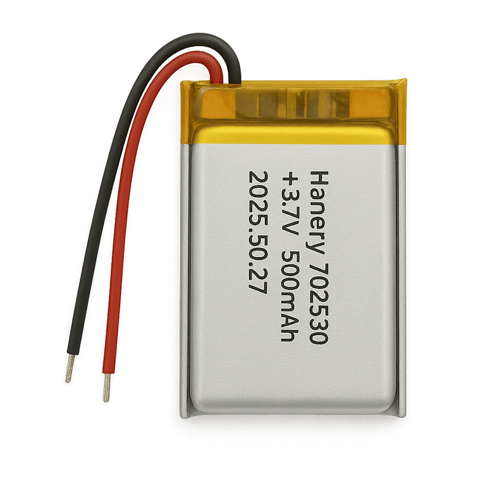 3.7V 500 mAh Lithium Batteries 702530