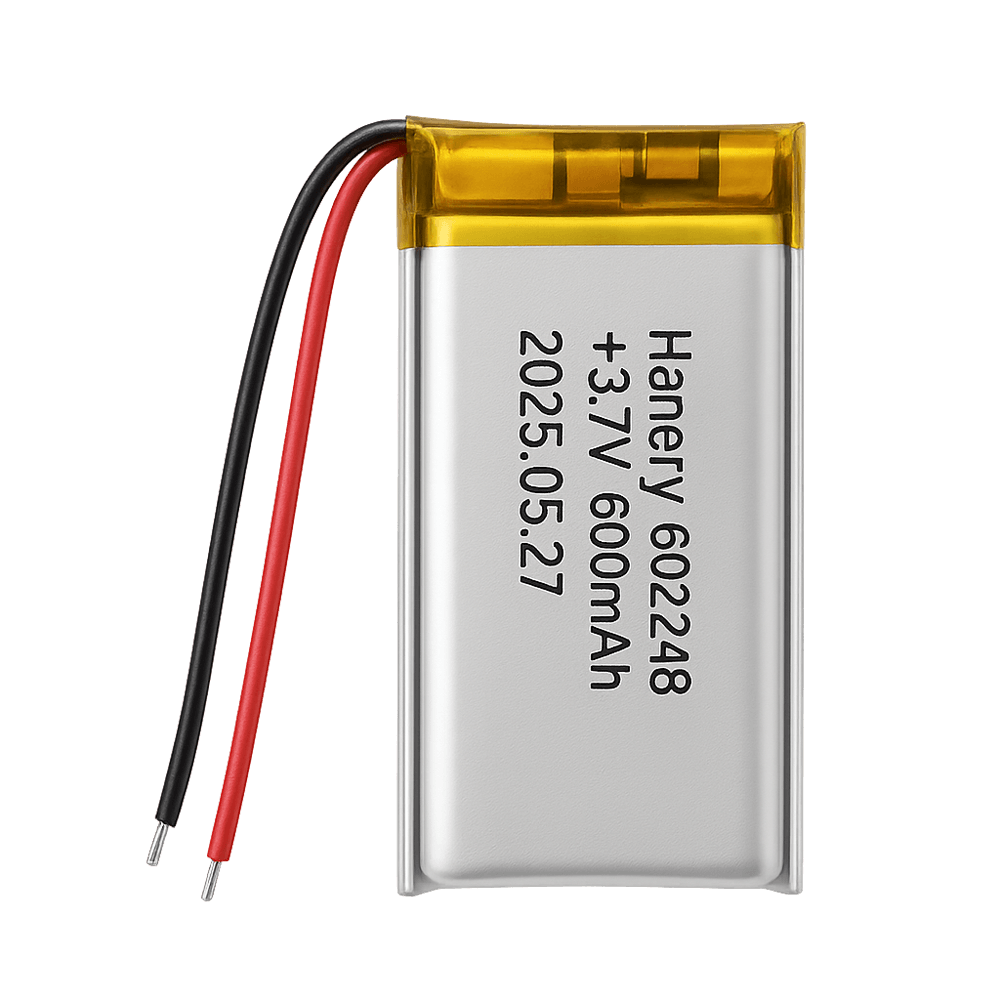 3.7V 600 mAh Lithium Batteries 602248
