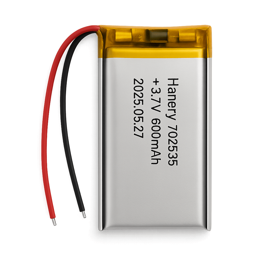 3.7V 600 mAh Lithium Batteries 702535