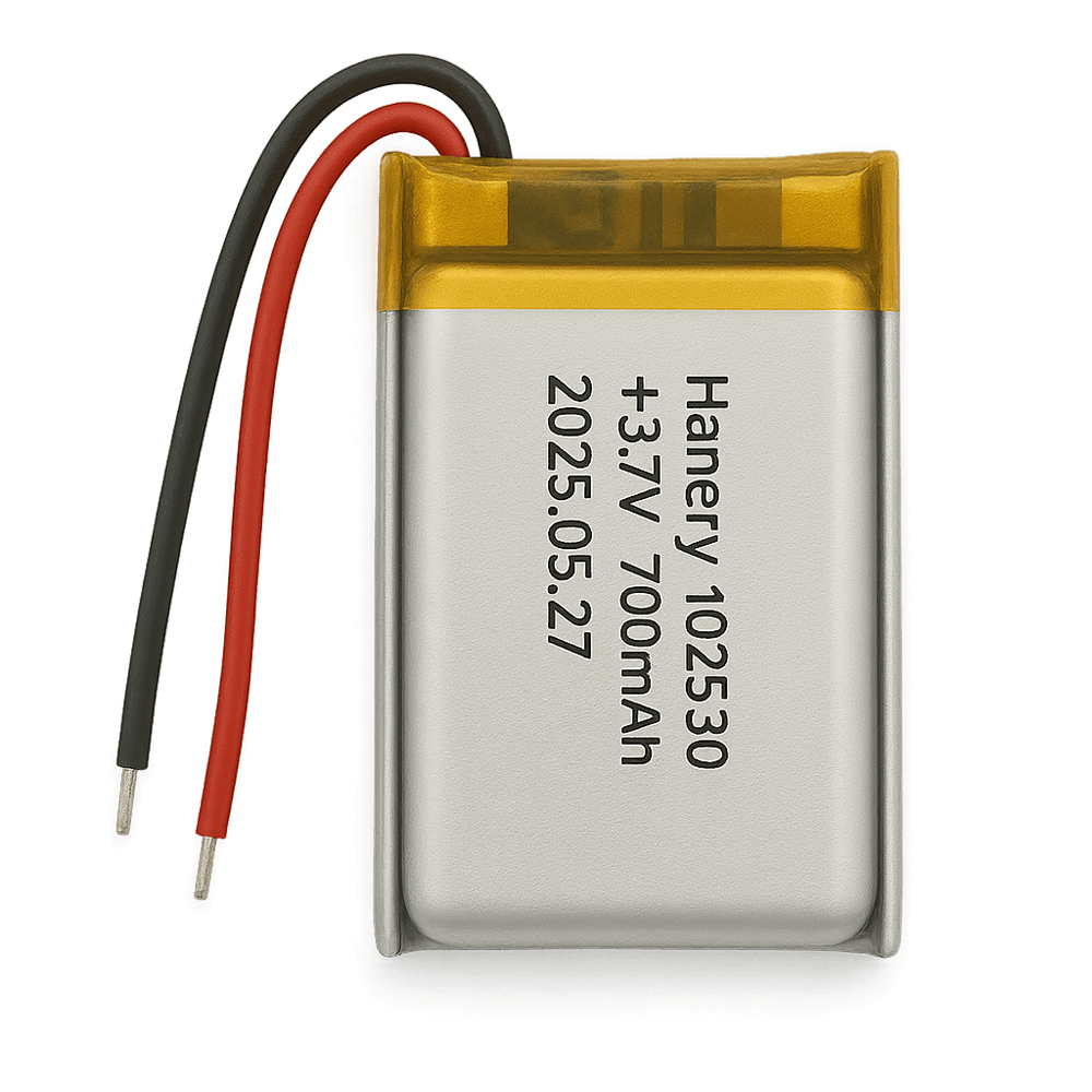 3.7V 700 mAh Lithium Batteries 102530