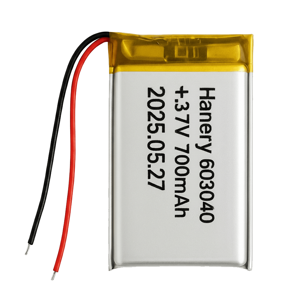 3.7V 700 mAh Lithium Batteries 603040