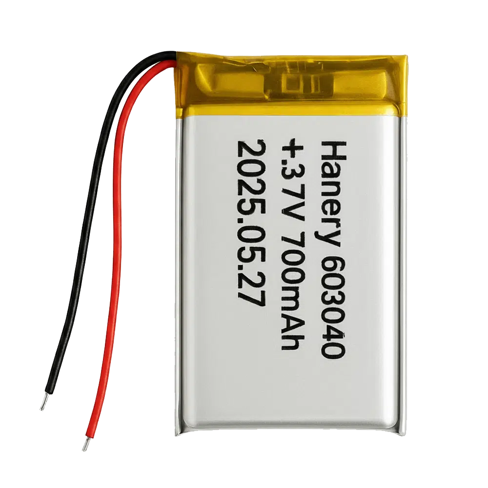 3.7V 700 mAh Lithium Batteries 603040