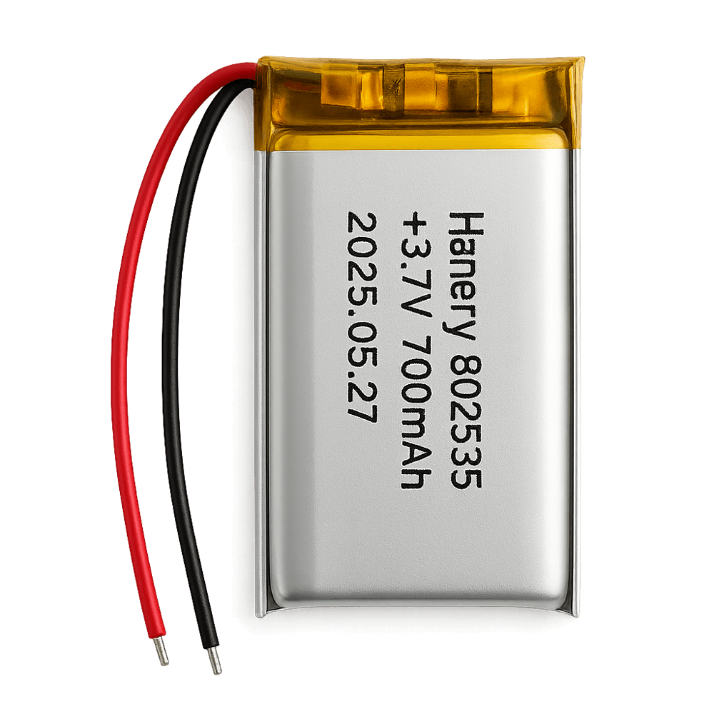 3.7V 700 mAh Lithium Batteries 802535