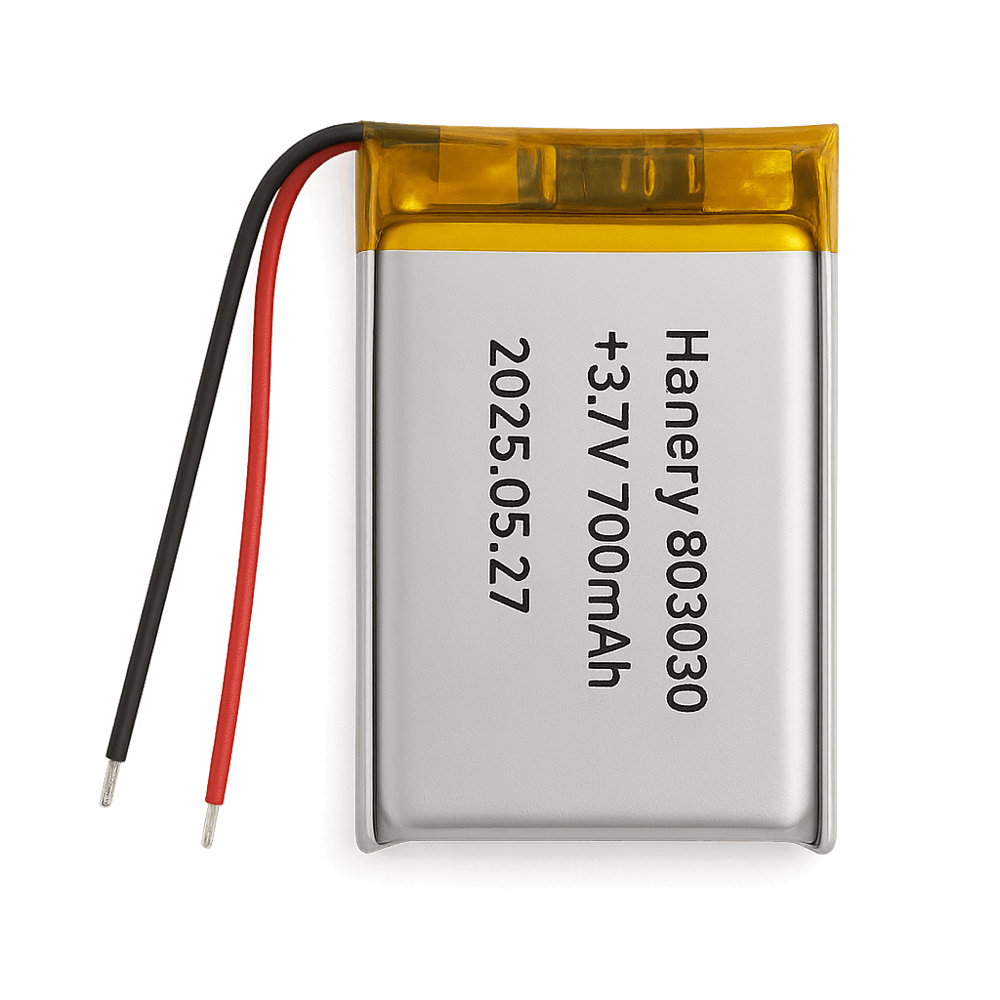 3.7V 700 mAh Lithium Batteries 803030