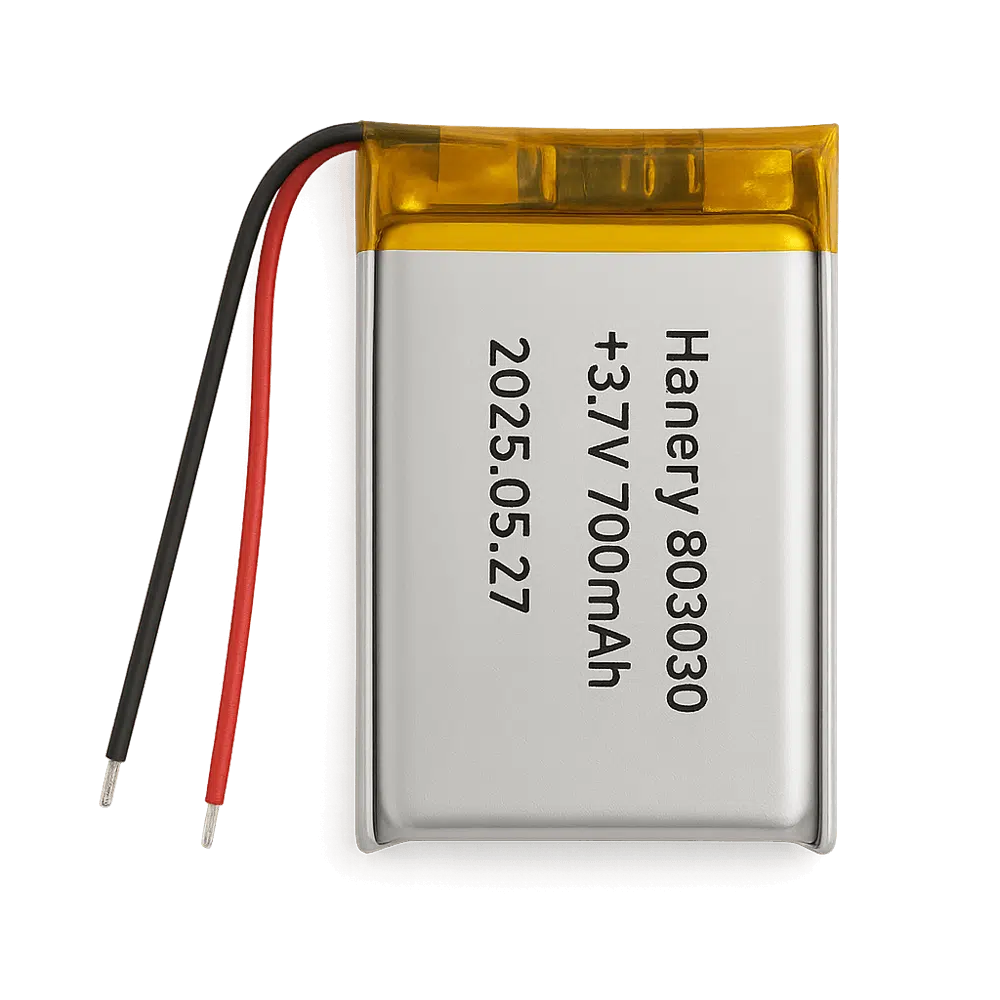 3.7V 700 mAh Lithium Batteries 803030