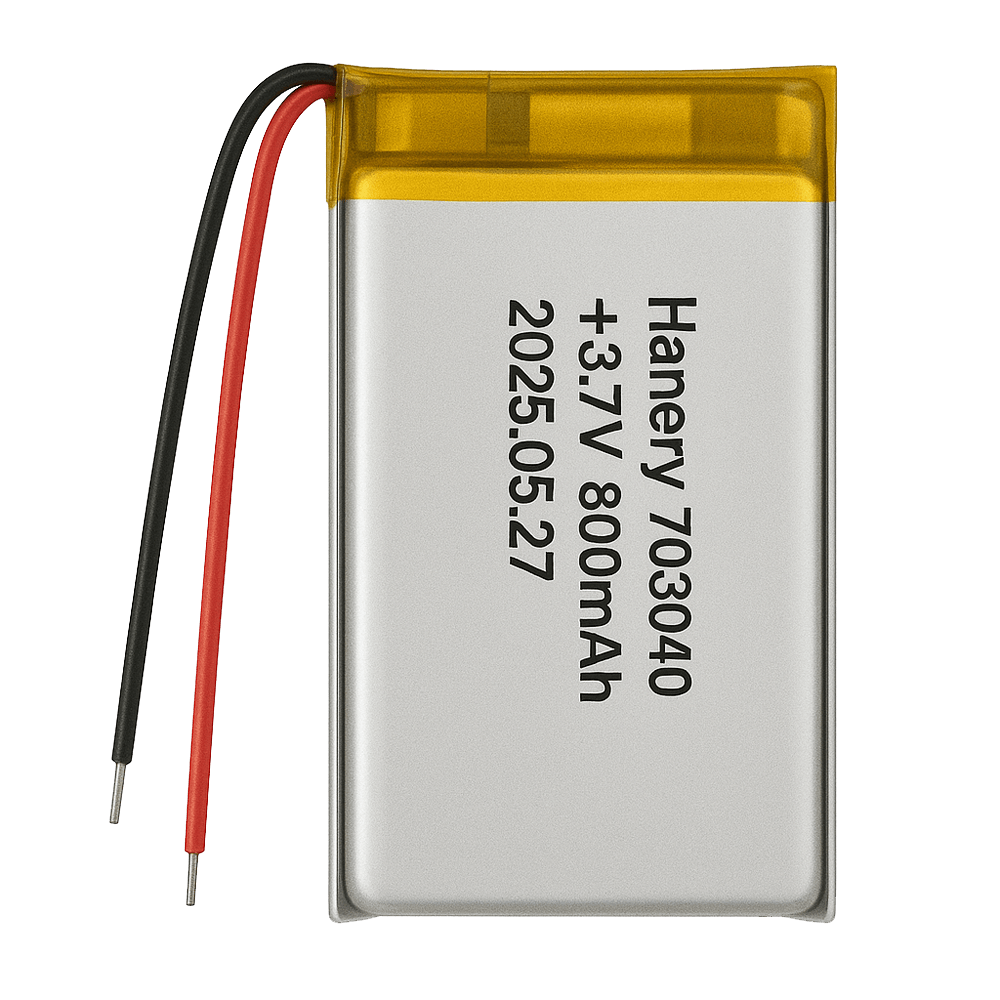 3.7V 800 mAh Lithium Batteries 703040