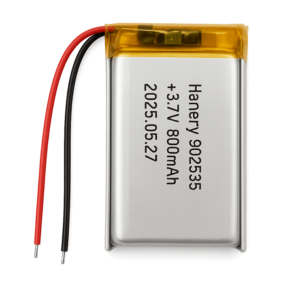 3.7V 800 mAh Lithium Batteries 902535