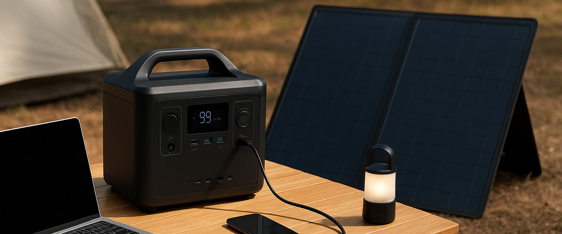 Portable Power Stations & Solar Chargers Batteries