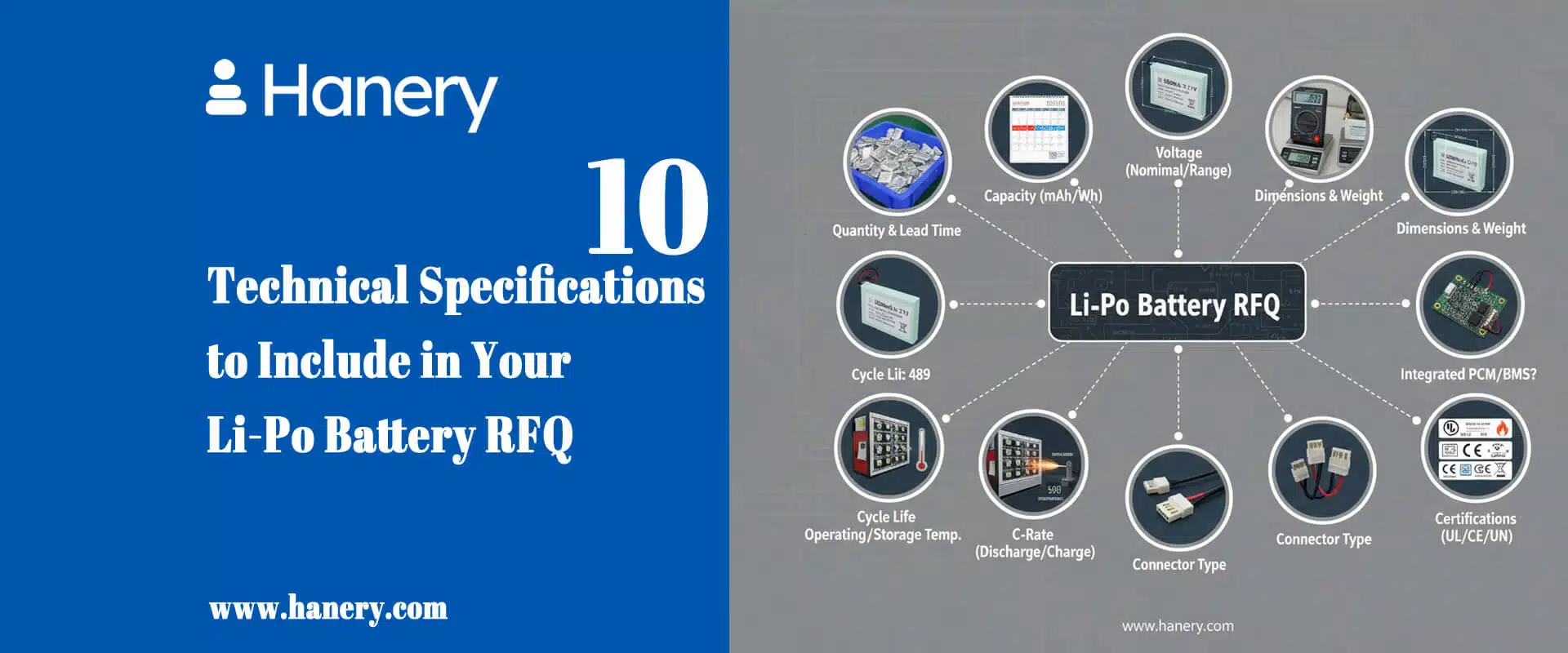 10 Technical Specifications to Include in Your Li-Po Battery RFQ