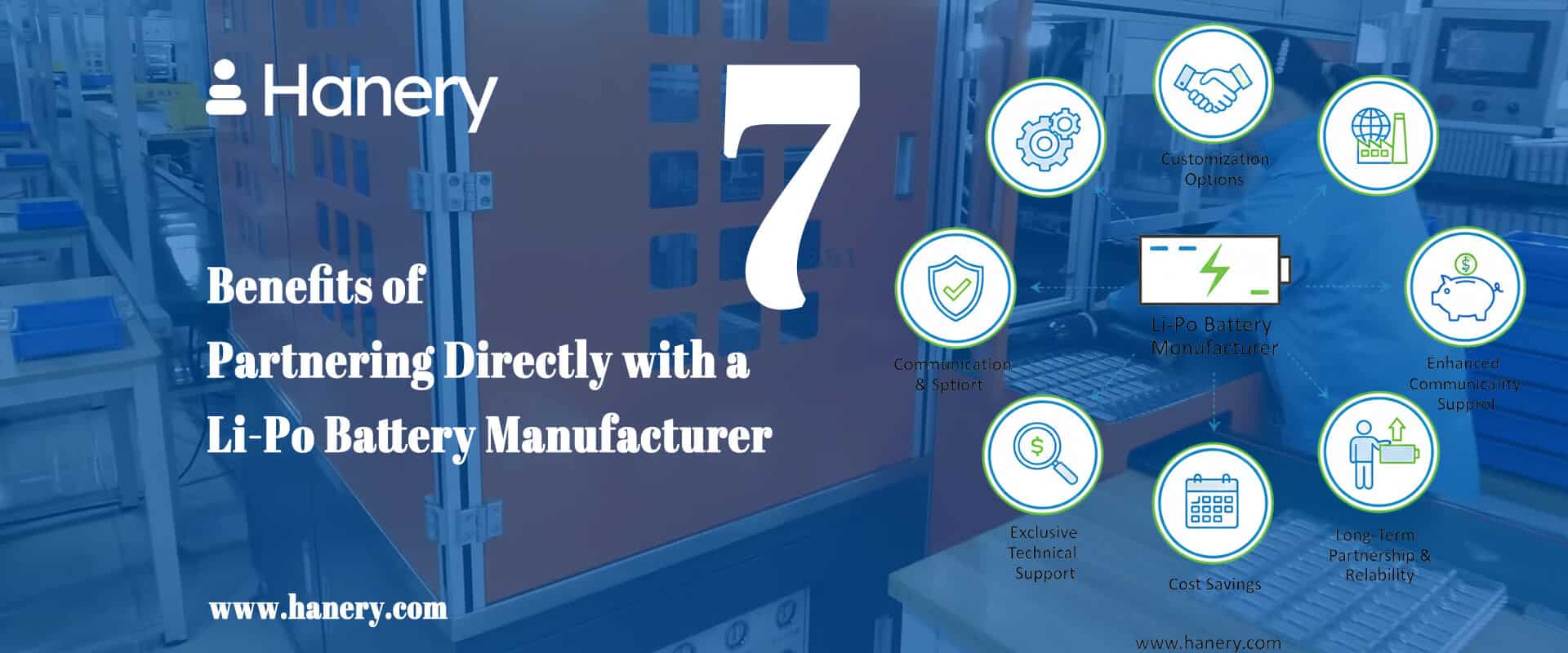 Benefits of Partnering Directly with a Li-Po Battery Manufacturer