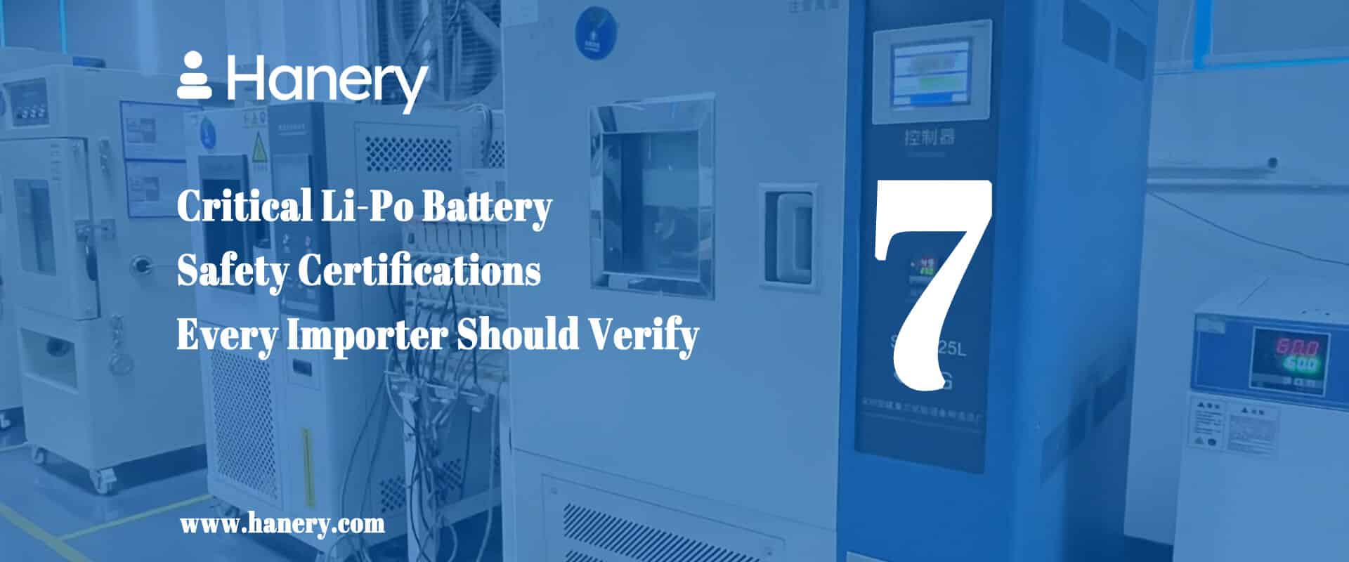 Critical Li-Po Battery Safety Certifications Every Importer Should Verify