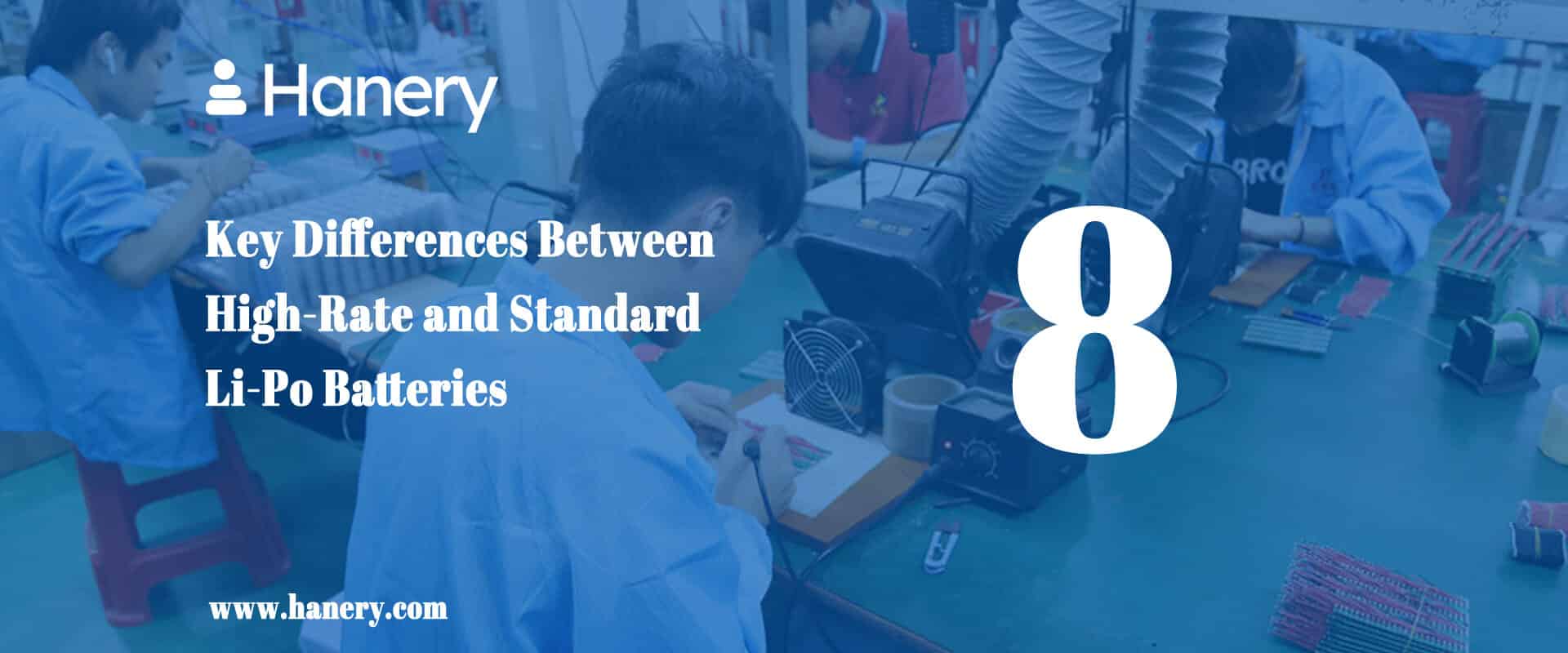 8 Key Differences Between High-Rate and Standard Li-Po Batteries