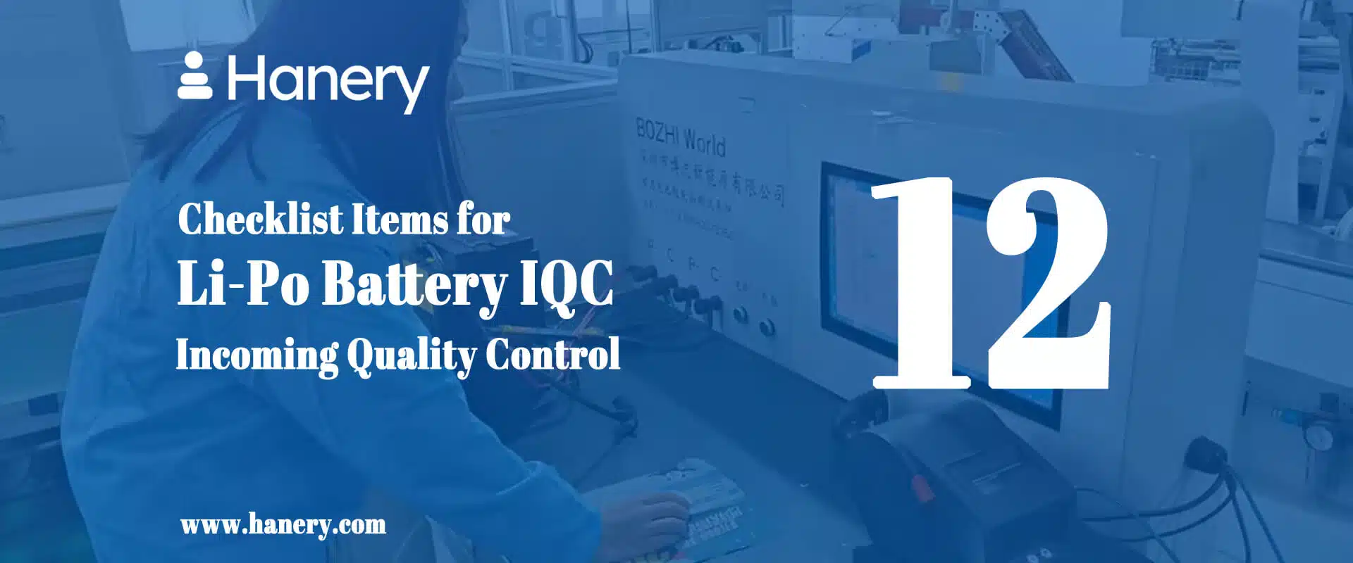 12 Checklist Items for Li-Po Battery Incoming Quality Control