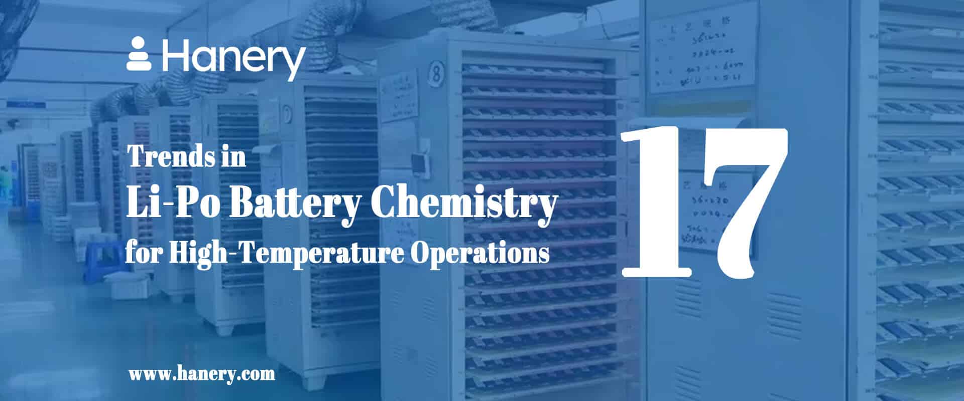 17 Trends in Li-Po Battery Chemistry for High-Temperature Operations