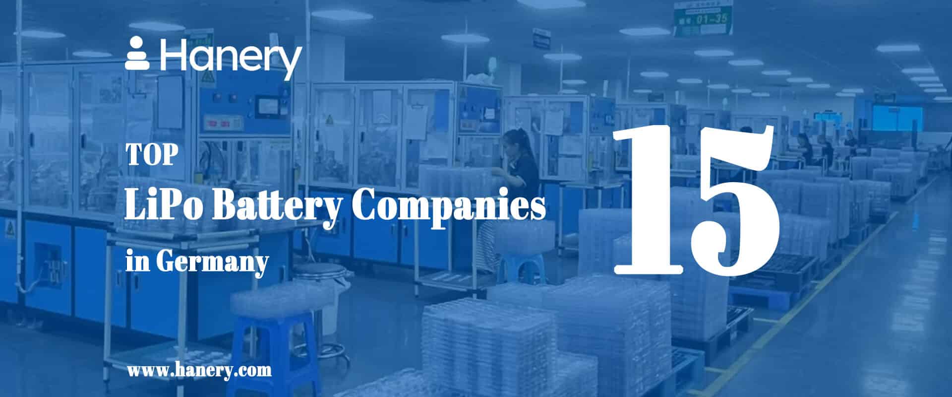 Top 15 LiPo Battery Companies in Germany