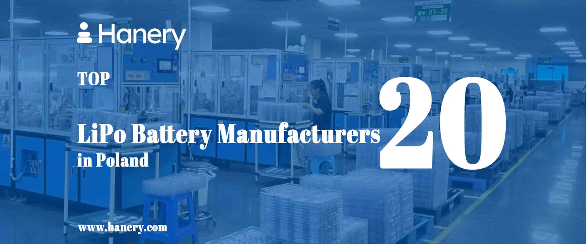 Top 20 LiPo Battery Manufacturers in Poland