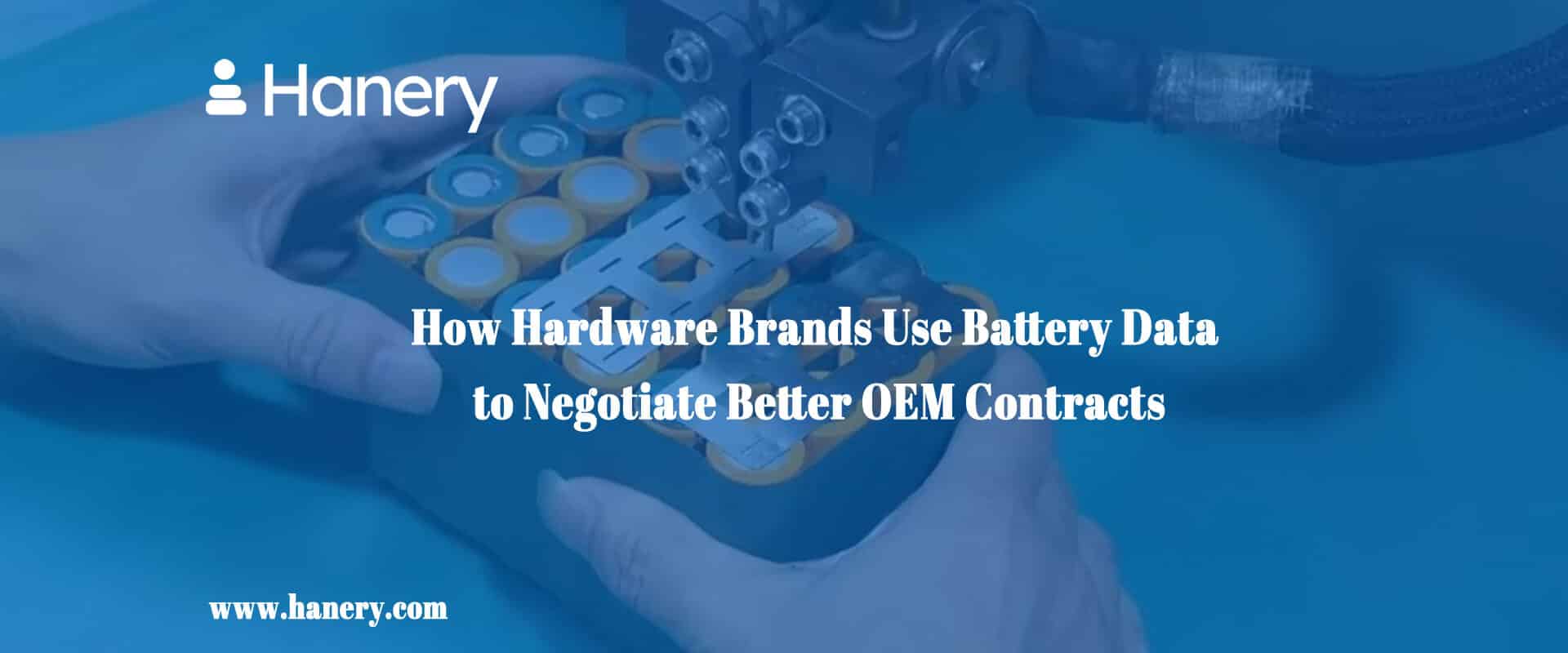 How Hardware Brands Use Battery Data to Negotiate Better OEM Contracts